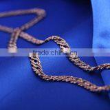 High Quality Coffee Gold Chain Necklace Thick Chain Necklace With Lobster Clasp for Men Quality Choice thumbnail-5
