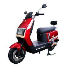 Hot Selling Lithium Battery and Lead Acid Battery Electric Motorcycle E-Scooter With Red Color and 100km Driving Range