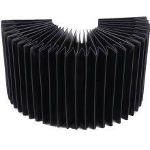 Manufacturer Supply PVC Fabric CNC Machine Accordion Dust Cover Nylon Bellows thumbnail-3