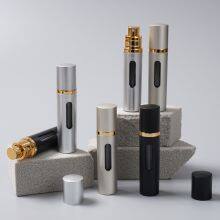 Поддон для заправки 5 мл 8 мл металлический ароматизатор для духов, портативный, подходит для путешествий, заправляемый, герметичный мини-спрей