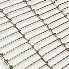 Stainless Steel Ladder Conveyor Belt Chain Link Edge/S Edge Heat Resistant Woven Mesh for Bending/Welding/Cutting