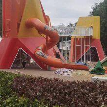 Customized Large Outdoor Stainless Steel Slides, Popular Among Children. Suitable for Scenic Spots and Kindergartens. Non-powered Amusement Facilities. thumbnail-1