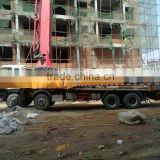 Year 2012 used condition Sany 52m concrete pump truck with isuzu head for sale in shanghai good condition