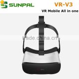 VR Box Mobile All in one 3D VR Glasses Google player CX-V3 Newest product 2016