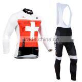 2016 New Style Hotsale Sport Wear Merino Wool Cycling Jersey With Factory Price Wholesale thumbnail-1