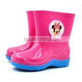 Warm Winter Cotton Boots Fashion Shoes Children Children Mouth Water Tide Rainshoes thumbnail-4