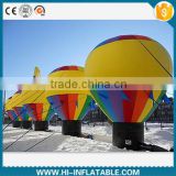 Air blown Ground Balloon Inflatable with bright color for Advertising