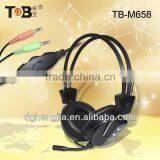 2014 New Strong Bass Computer Laptop Studio Mp3 Mp4 Headsets With Mic and Volume Control thumbnail-1