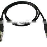 Custom Length 2 Right Angle Connector Male BNC Coaxial Connecting Cable