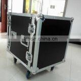 aluminum rack flight case for pro amplifier