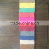 Flock Leather, Flocking on the PU Base Leater.