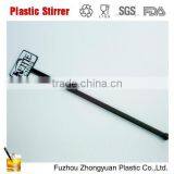 Bar Supply Plastic Wine Stirrer of Orange Poker Stirrer