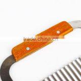 Update International New 7" Wide Commercial Crinkle, Garnish, Potato Vegetable Cutter Cutting Tool, Stainless Steel thumbnail-6