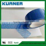 Custom Blue Security Tape Materials of PET
