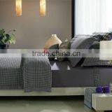 60s Cotton Satin Stripes Complete Bed Set 4pcs Comforter Cover Set thumbnail-1