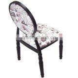 Metal Material Round Back French Dining Chair thumbnail-5