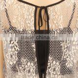 Wholesale Women Clothing Girls' Lace Sleeveless Blouse With Waist Strap thumbnail-5