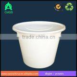 Food Grade Round Microwave Disposable pp Food Container 2000ml thumbnail-2