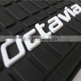 Origional Size Soft Floor Cover Mat With Brand Logo for Skoda Octavia 2007-2009 thumbnail-4