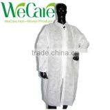Disposable Medical Protective Lab Coats With Elastic Cuff thumbnail-1