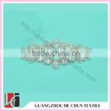 HC-0157 Good Quality Iron On Rhinestone Appliques for Wedding Dress/Newest Fashion Crystal Applique