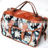 WL-LDW67 100%Cotton Canvas Tribal Printed Handbag for Hot New Products for 2015 Supplier's Choice thumbnail-1