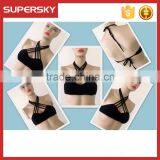 K-52 New Design Ladies Sexy Crochet Bikini Crochet Bra Crochet Halter Bikini Top Open Back Sexy Bikini thumbnail-3