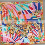 colorful printed100% silk bandana