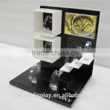 luxury elegant design wholesale custom acrylic watch display/watch display stand/acrylic watch display stand