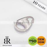 Small Custom Metal Zipper Puller for Clothes Brightness B1-80021