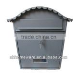 steel door mail box