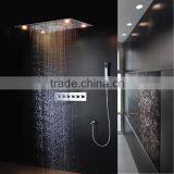 Luxury Shower System Embeded Ceiling Multifunctional Shower Mixer Bath Set With Rainfall,waterfall,mist Spray,curtain thumbnail-2