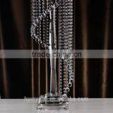 Wholesale Custom Made Size Tall Crystal Wedding Flower Stand Centerpieces thumbnail-3