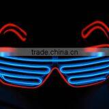 Party Favor China Christmas Decoration Shutter EL Wire Glasses