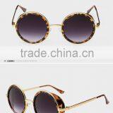 New Product High Quality Retro Round Sunglasses With Color Film thumbnail-2