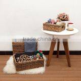 Natural Seagrass and Banana Leaf Interwoven Storage Basket Quality Choice thumbnail-3