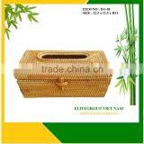 Rattan tissue cover for made in VietNam