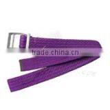 Purple Webbing Canvas Belt thumbnail-1