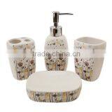 Glazed Bath Ceramic Bathroom Set thumbnail-5