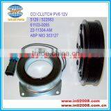 522583 York 210 Series CCI CLUTCH 6 GRV 12V Compressor Clutch Key Hub Bore 5129 1312003 ZGG19323 61103-0055 thumbnail-1