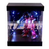 MB Display Box Acrylic Case LED Light House 1/144 Model Action Figure