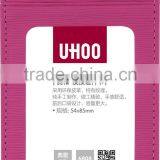 Eco-friendly Material Leather id Card Holder Fancy Name Badge thumbnail-5