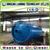 New Latest Model of LN-2800-6000-10CAP Tyre Pyrolysis Oil Refinery thumbnail-1