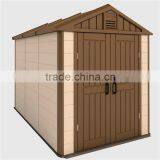 2016 High Quality Prefab House Plastic Garden Shed for Storage thumbnail-2
