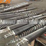 Bimetallic or Nitrided Conical or Parallel Extruder Tempering Screw Barrel