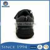OEM Welcomed Breathable Mesh Lining Black Action Shoes for Kids thumbnail-2