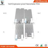 Professional Manufacture 0.3 mm Amazing Anti-Shock Soft Nanometer Screen Protector Film For IPhone 6/6P thumbnail-2
