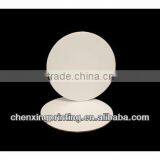 4 Inch Round Cake Boards, White, Smooth Edges