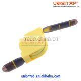 Fashionable Style!!!! Fast Charging Custom Portable Noodle Flat 2 in 1 Usb Cable for Android/ip5/ip6 thumbnail-4