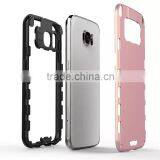 For Samsung Galaxy S6 Hybrid TPU Case, Shockproof Hard Case for Samsung S6 Protective PC Slim Cover thumbnail-6